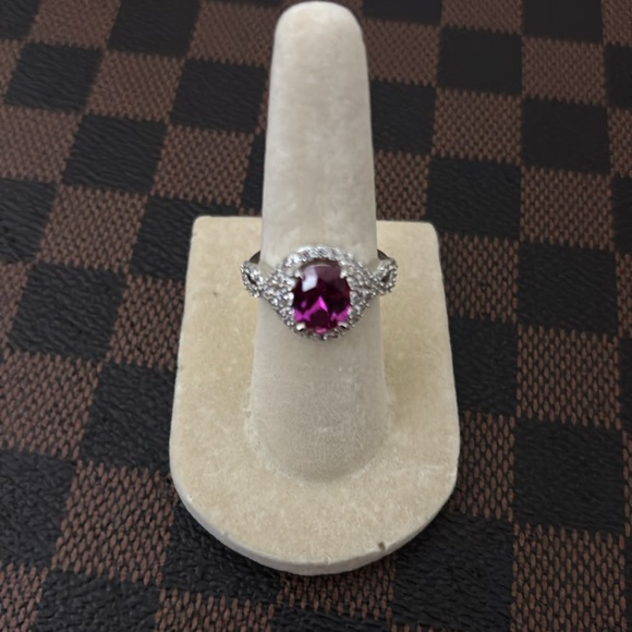 CZ 925 QVC ring - Picture 1 of 4